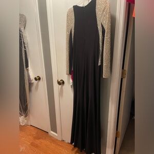 Xscape sz 14 NWT formal black dress